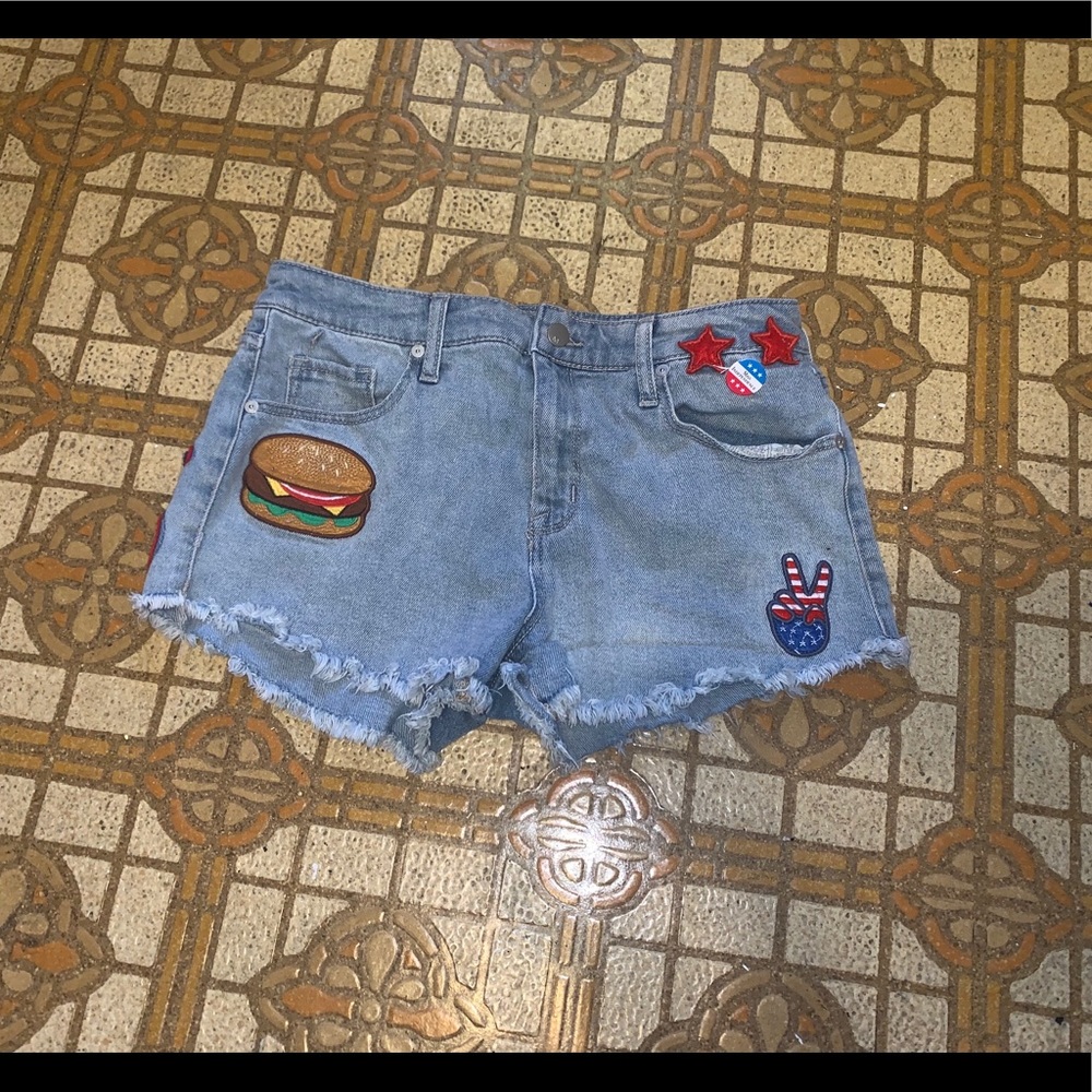 fun high waisted shorts